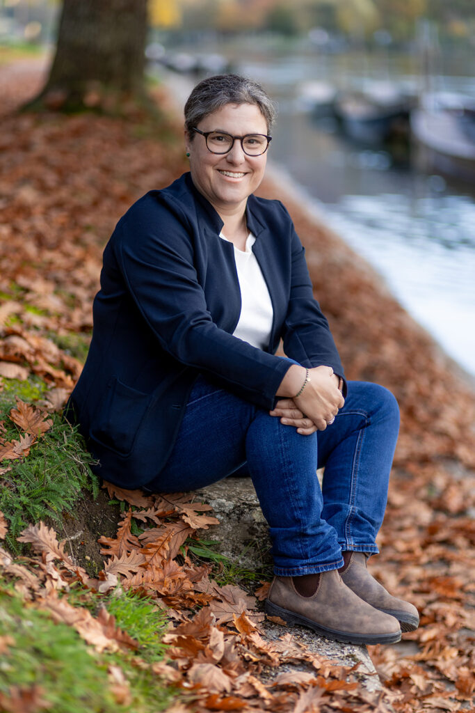 Angela Ochsner Bild am Rhein bei Schaffhausen